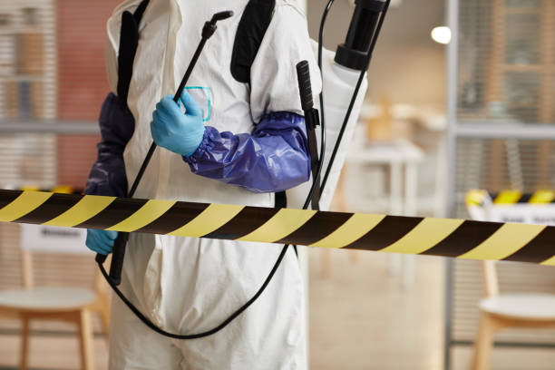Professional Sewage Cleanup technician working in Cheyney, PA
